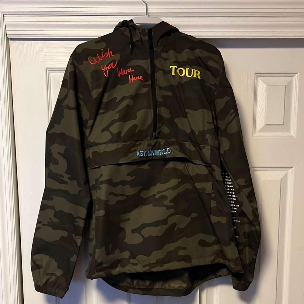 Astroworld Camo Hooded Jacket
